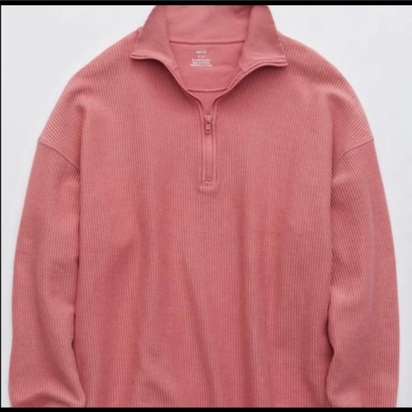aerie | Tops | Aerie Oversized Ribbed 4 